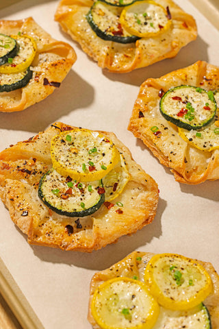 Savory Zucchini Puffs