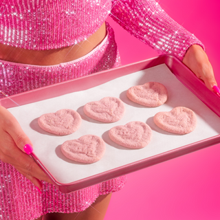 Sweet Loren’s x Barbie Collab Brings Pink Heart Cookies Perfect for Galentine’s Day!