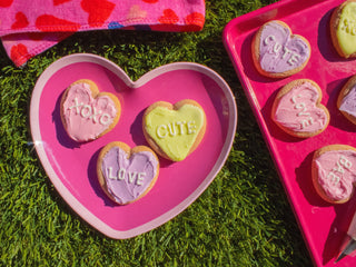 Conversation Heart Cookies