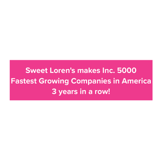 Sweet Loren’s Ranks No.1077 on the 2021 Inc. 5000