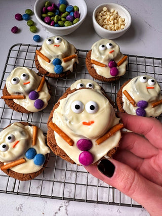 Easy Melted Snowman Cookies
