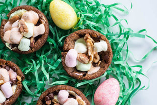 Easter Chocolate Chunk Cookie Cups