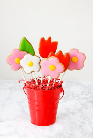How To Make A Cookie Flower Bouquet