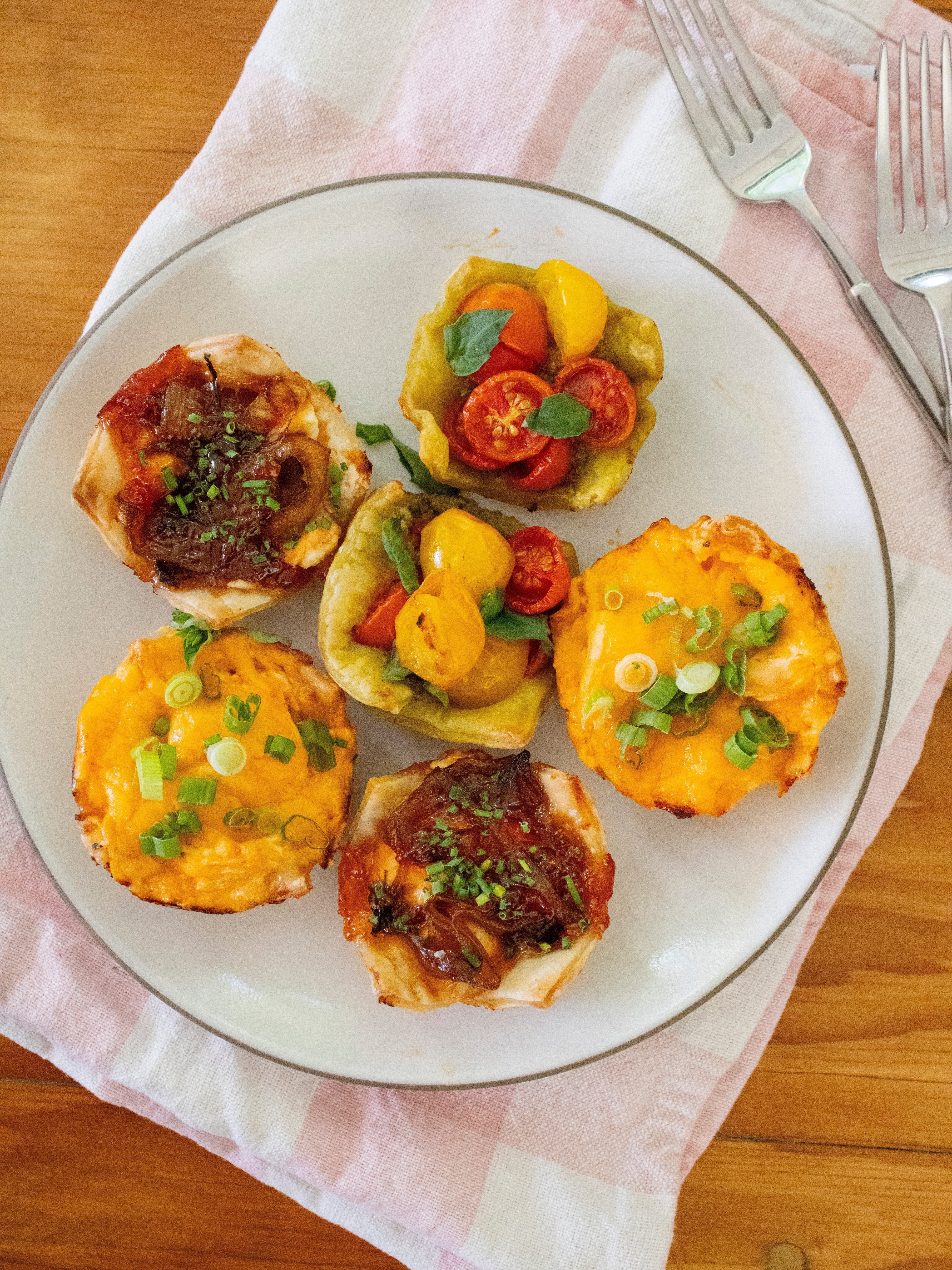 Puff Pastry Veggie Pizza | Sweet Loren's