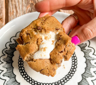 I Made the Viral 4-Ingredient Air Fryer S'mores Cookies and I'm a Believer