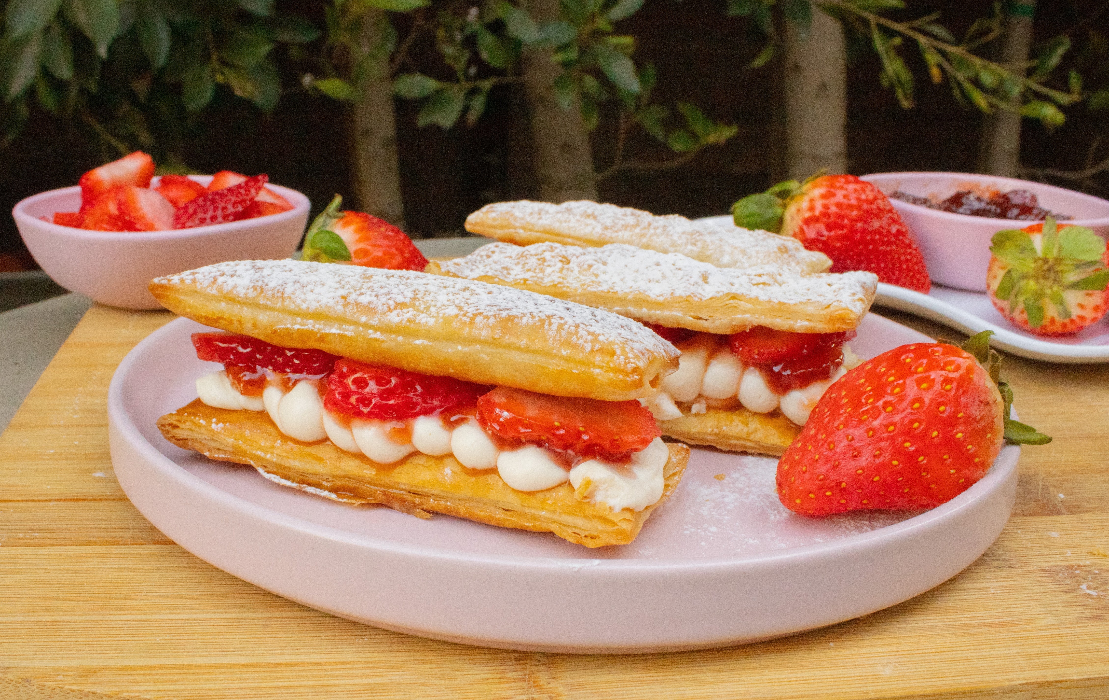 Strawberry Napoleons | Sweet Loren's