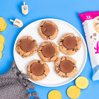 chocolate gelt cookies