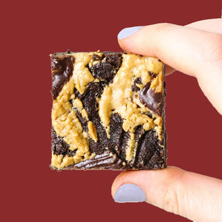 Peanut Butter Swirl Brownies