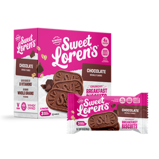 Sweet Loren's Chocolate Breakfast Biscuits box, front view