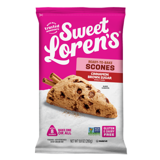 Sweet Loren's Cinnamon Brown Sugar Scones package, front view
