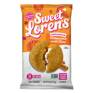 Sweet Loren's Pumpkin Spice Cookie Dough package, front view