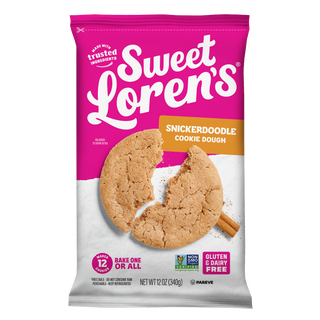 Sweet Loren's Snickerdoodle Cookie Dough package, front view