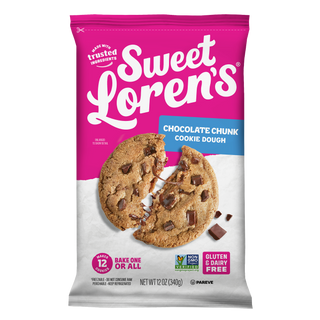 Sweet Loren's Chocolate Chunk Cookie Dough package, front view