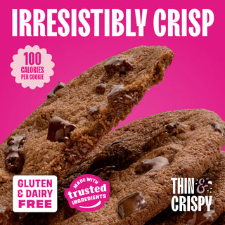 Thin & Crispy Double Chocolate Cookie Dough