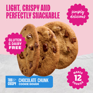 Thin & Crispy Chocolate Chunk Cookie Dough