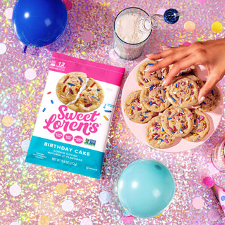 Birthday Cake Cookie Dough View 2