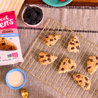 THE PERFECT CHOCOLATE CHUNK SCONE