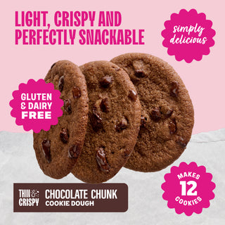 Thin & Crispy Double Chocolate Cookie Dough