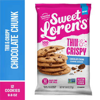 Thin & Crispy Chocolate Chunk Cookie Dough