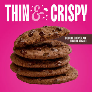 Thin & Crispy Double Chocolate Cookie Dough