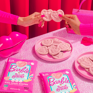 Barbie™ Pink Heart Shapes Sugar Cookie Dough