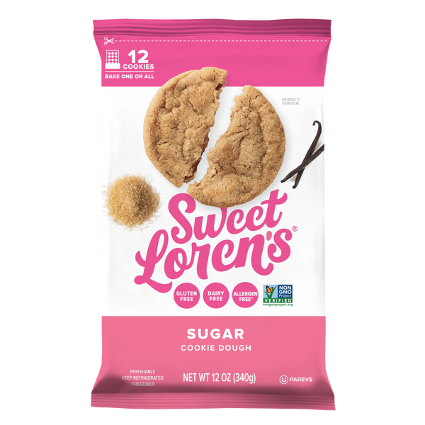Gluten Free Sugar Cookie Pre-Cut Dough | Sweet Loren's