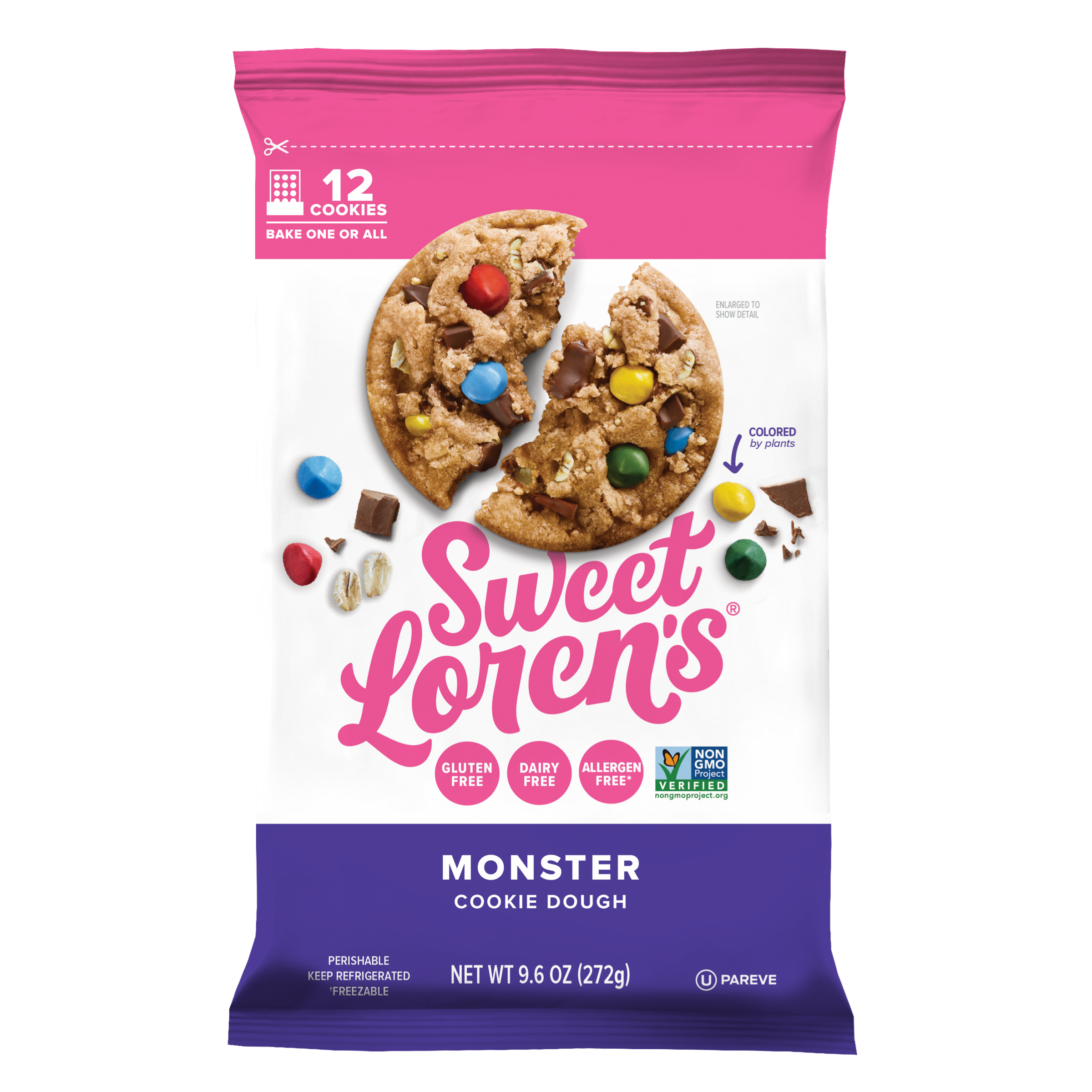 are monsters gluten free Monster Cookie Dough