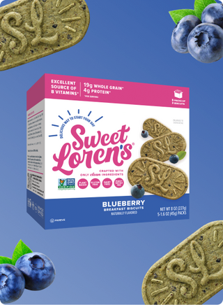 Blueberry Breakfast Biscuits