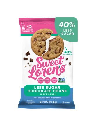 Less Sugar Chocolate Chunk Cookie Dough