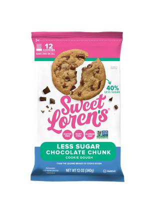 Less Sugar Chocolate Chunk Cookie Dough