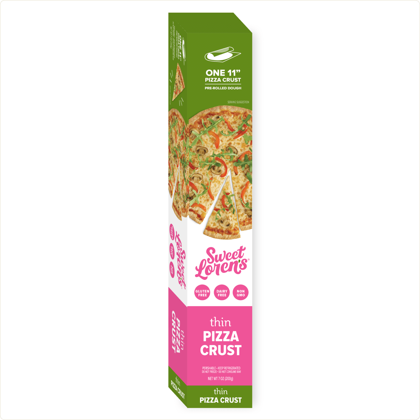 Thin Pizza Crust – Sweet Loren’s